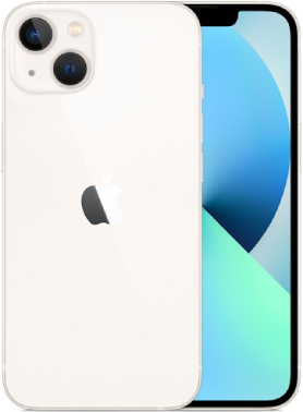 Refurbished: Apple iPhone 13 Single Sim - Pristine - Starlight - Unlocked - 128gb