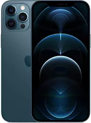 Refurbished: Apple iPhone 12 Pro Max Single Sim - Very Good - Pacific Blue - Unlocked - 512gb