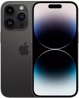 Refurbished: Apple iPhone 14 Pro Single Sim - Good - Space Black - Unlocked - 256gb
