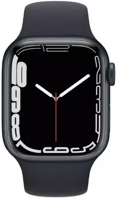 Refurbished: Apple Watch Series 7 Cellular 45mm - Good - Midnight Aluminum/ Midnight