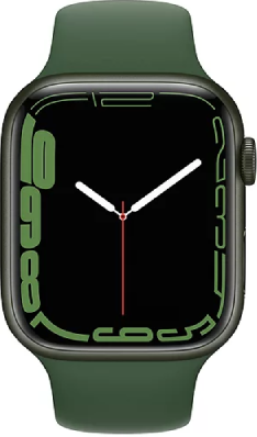 Refurbished: Apple Watch Series 7 GPS 45mm - Good - Green Aluminium/ Clover