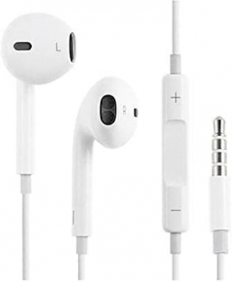 Refurbished: Apple Earpods with 3.5mm Headphone Plug Like New - White