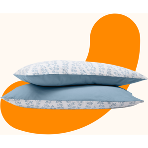 Emma Bed Linen Pillowcase Percale 200 TC 050x070 Reversible Emma Bed Linen Pillowcase Percale 200 TC 050x070 Reversible