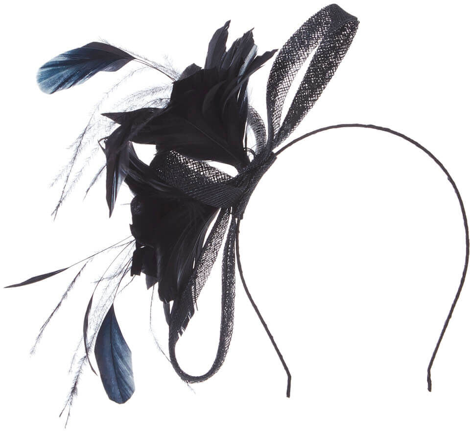 Roman Originals Loop and Feather Band Fascinator Roman Originals Loop and Feather Band Fascinator