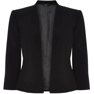 Roman 3/4 Sleeve Rochette Jacket in Black 20 female