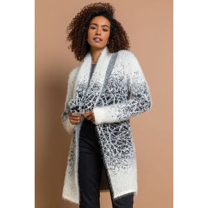Roman Mosaic Print Fluffy Cardigan 20 female Roman Mosaic Print Fluffy Cardigan 20 female