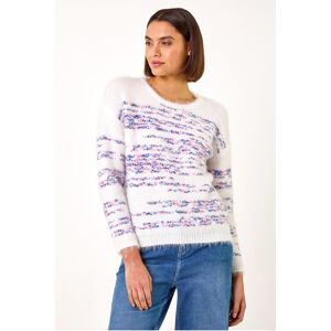 Roman Space Dye Fluffy Knit Jumper 14 female Roman Space Dye Fluffy Knit Jumper 14 female