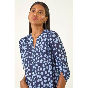 Roman Abstract Spot Print Shirt 18 female Roman Abstract Spot Print Shirt 18 female