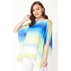 Roman Ombre Cold Shoulder Overlay Top 10 female Roman Ombre Cold Shoulder Overlay Top 10 female