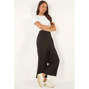 Roman Petite Cropped Wide Leg Stretch Trouser 8 female Roman Petite Cropped Wide Leg Stretch Trouser 8 female