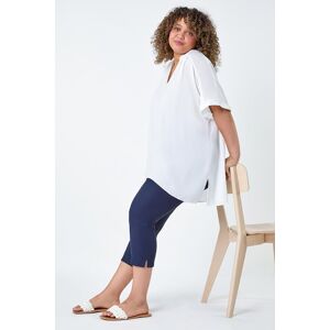 Roman Curve Cropped Stretch Trouser 22-24 female Roman Curve Cropped Stretch Trouser 22-24 female