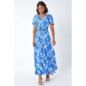 Roman Floral Print Button Detail Maxi Dress 20 female Roman Floral Print Button Detail Maxi Dress 20 female