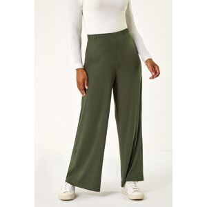 Roman Petite Elastic Waist Wide Leg Stretch Trouser 14 female Roman Petite Elastic Waist Wide Leg Stretch Trouser 14 female