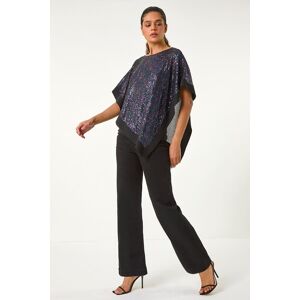Roman Sequin Overlay Stretch Tunic Top 10 female Roman Sequin Overlay Stretch Tunic Top 10 female