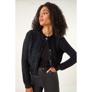 Roman Fluffy Knit Button Cardigan 20 female Roman Fluffy Knit Button Cardigan 20 female