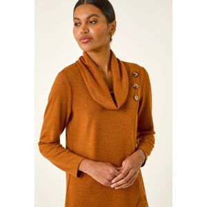 Roman Cowl Neck Wrap Tunic Stretch Top 10 female Roman Cowl Neck Wrap Tunic Stretch Top 10 female