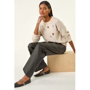 Roman Sparkly Poka Dot Knit Jumper 18 female Roman Sparkly Poka Dot Knit Jumper 18 female