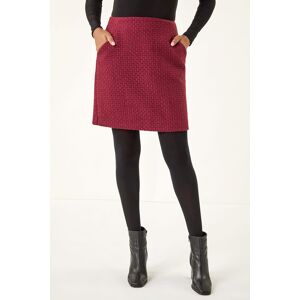 Roman Boucle Textured A-Line Skirt 20 female Roman Boucle Textured A-Line Skirt 20 female