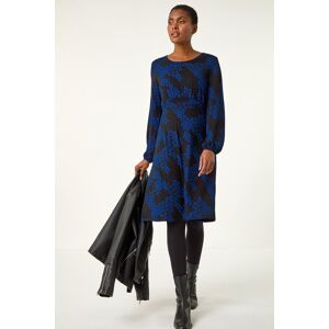 Roman Ditsy Floral Gathered Stretch Dress 10 female Roman Ditsy Floral Gathered Stretch Dress 10 female