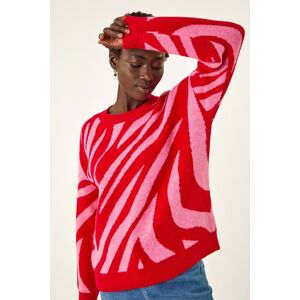 Roman Colour Block Knit Jumper 14 female Roman Colour Block Knit Jumper 14 female