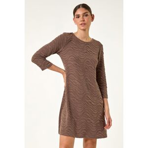 Roman Wave Textured Stretch A-Line Dress 16 female Roman Wave Textured Stretch A-Line Dress 16 female