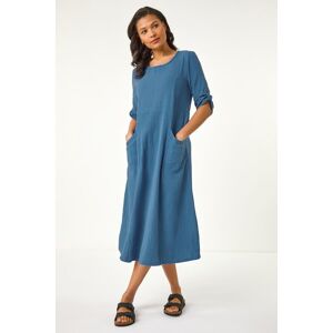 Roman Textured A-line Midi Dress 10 female Roman Textured A-line Midi Dress 10 female