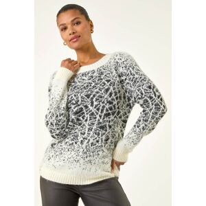 Roman Mosaic Print Fluffy Jumper 18 female Roman Mosaic Print Fluffy Jumper 18 female