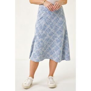 Roman Petite Textured Boucle Midi Skirt 14 female Roman Petite Textured Boucle Midi Skirt 14 female