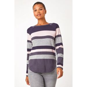 Roman Colour Block Ribbed Jumper 20 female Roman Colour Block Ribbed Jumper 20 female