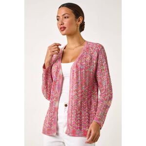 Roman Space Dye Knit Cardigan 16 female Roman Space Dye Knit Cardigan 16 female