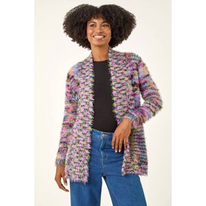 Roman Fluffy Longline Cosy Cardigan 18 female Roman Fluffy Longline Cosy Cardigan 18 female