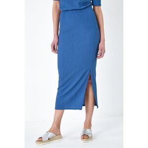 Roman Textured Stretch Midi Elastic Waist Skirt 10 female Roman Textured Stretch Midi Elastic Waist Skirt 10 female