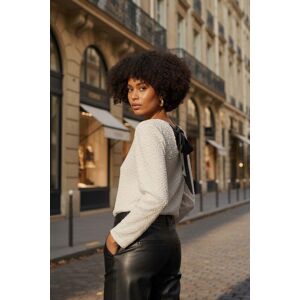 Roman Sequin Bow Back Snit Top 16 female Roman Sequin Bow Back Snit Top 16 female