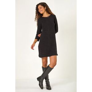 Roman Wave Textured Stretch A-Line Dress 18 female Roman Wave Textured Stretch A-Line Dress 18 female