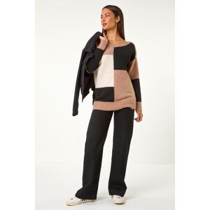 Roman Colour Block Knit Jumper 14 female Roman Colour Block Knit Jumper 14 female