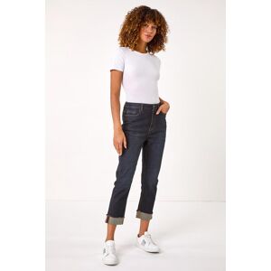 Roman Slim Leg Turn Up Stretch Jeans 14 female Roman Slim Leg Turn Up Stretch Jeans 14 female