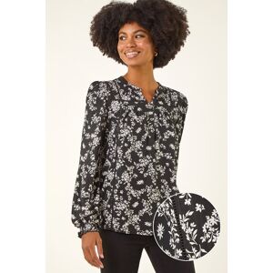 Roman Floral Print Long Sleeve Top 10 female Roman Floral Print Long Sleeve Top 10 female