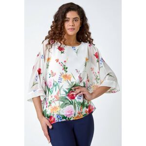 Roman Floral Border Print Overlay Top 10 female Roman Floral Border Print Overlay Top 10 female
