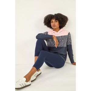 Roman Elastic Waist Stretch Cropped Leggings 10 female Roman Elastic Waist Stretch Cropped Leggings 10 female