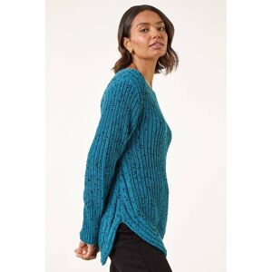 Roman Curved Hem Stitch Knit Jumper 20 female Roman Curved Hem Stitch Knit Jumper 20 female