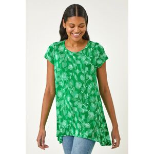 Roman Textured Floral Print Tunic Top 12 female Roman Textured Floral Print Tunic Top 12 female