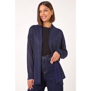 Roman Shimmer Longline Knit Cardigan 10 female Roman Shimmer Longline Knit Cardigan 10 female