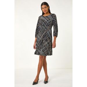 Roman Abstract Linear Stretch Dress 12 female Roman Abstract Linear Stretch Dress 12 female