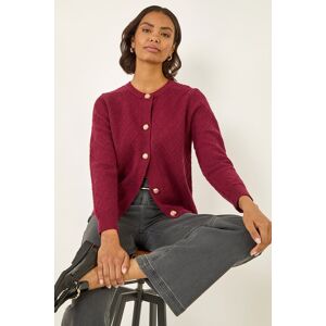 Roman Cable Knit Buttoned Cardigan 20 female Roman Cable Knit Buttoned Cardigan 20 female