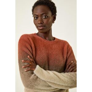 Roman Fluffy Ombre Knit Jumper 20 female Roman Fluffy Ombre Knit Jumper 20 female