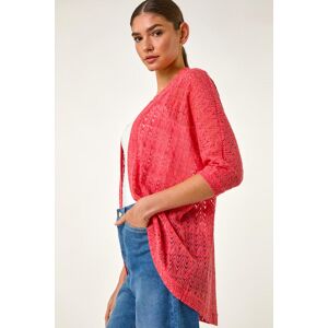 Roman Cotton Crochet Tunic Cardigan 18 female Roman Cotton Crochet Tunic Cardigan 18 female
