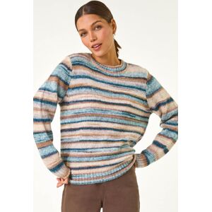 Roman Wool Blend Striped Stretch Jumper 18 female Roman Wool Blend Striped Stretch Jumper 18 female