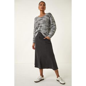 Roman Sparkly V-Neck Knitted Jumper 20 female Roman Sparkly V-Neck Knitted Jumper 20 female