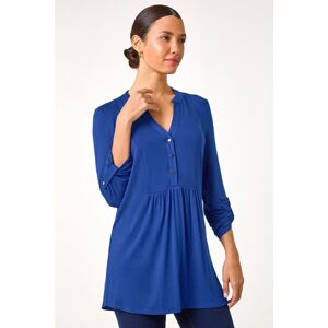 Roman V-Neck Button Detail Tunic Top 12 female Roman V-Neck Button Detail Tunic Top 12 female