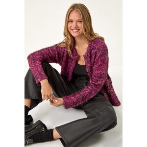 Roman Fluffy Knit Button Cardigan 20 female Roman Fluffy Knit Button Cardigan 20 female